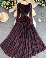Sarge Plaid Dress
