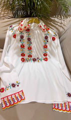 Embridoery Top