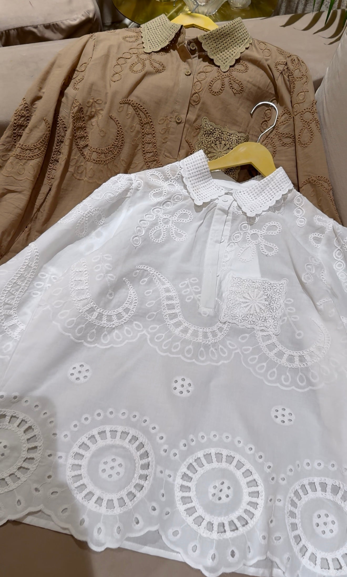 Sima Cutwork Top