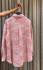 Blush Pink Embriodered Shirt