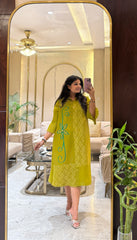 Nai Pleated Dress