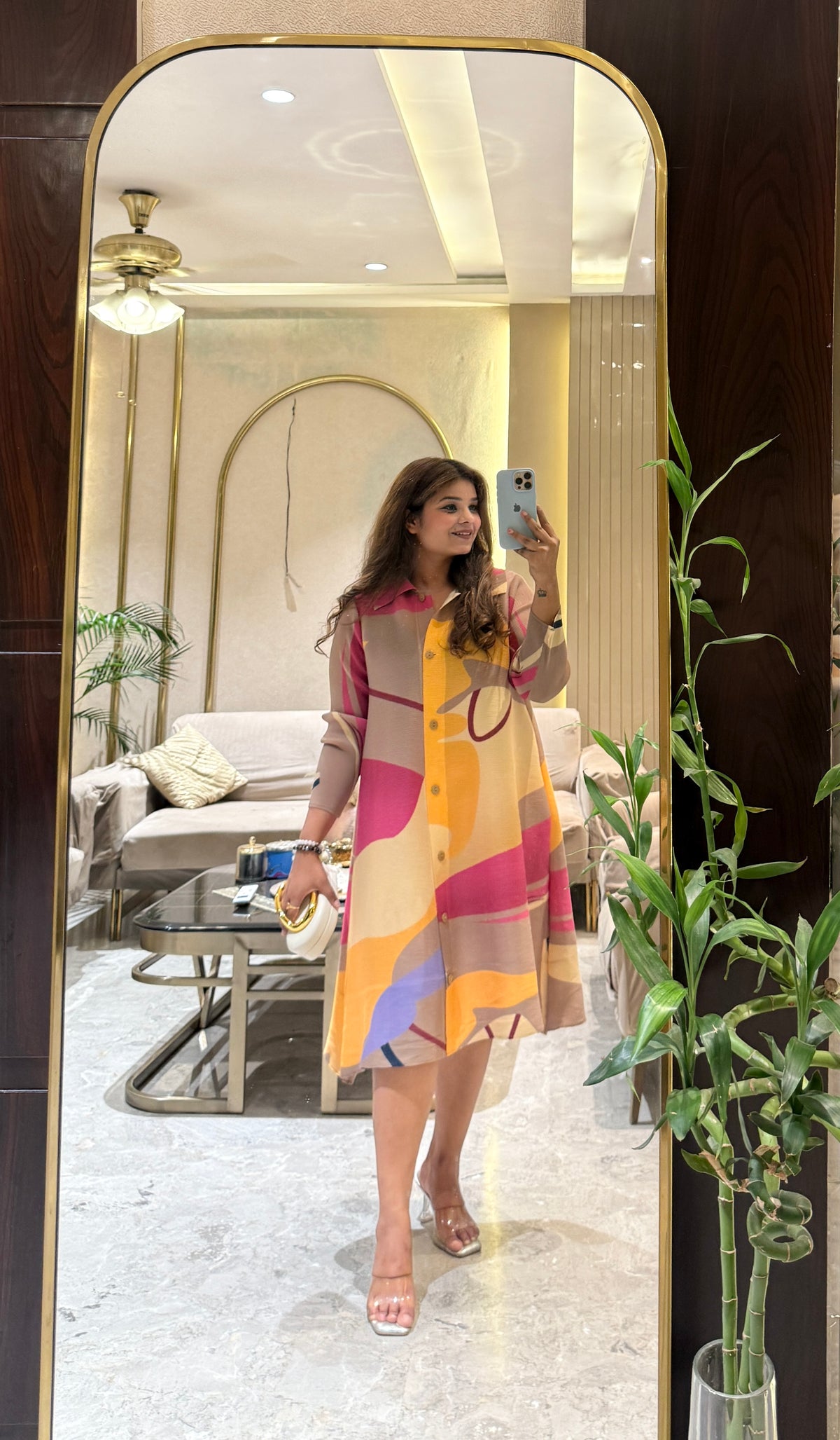 Sunset Muse Shirt Dress