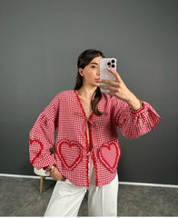 Gingham Blouse