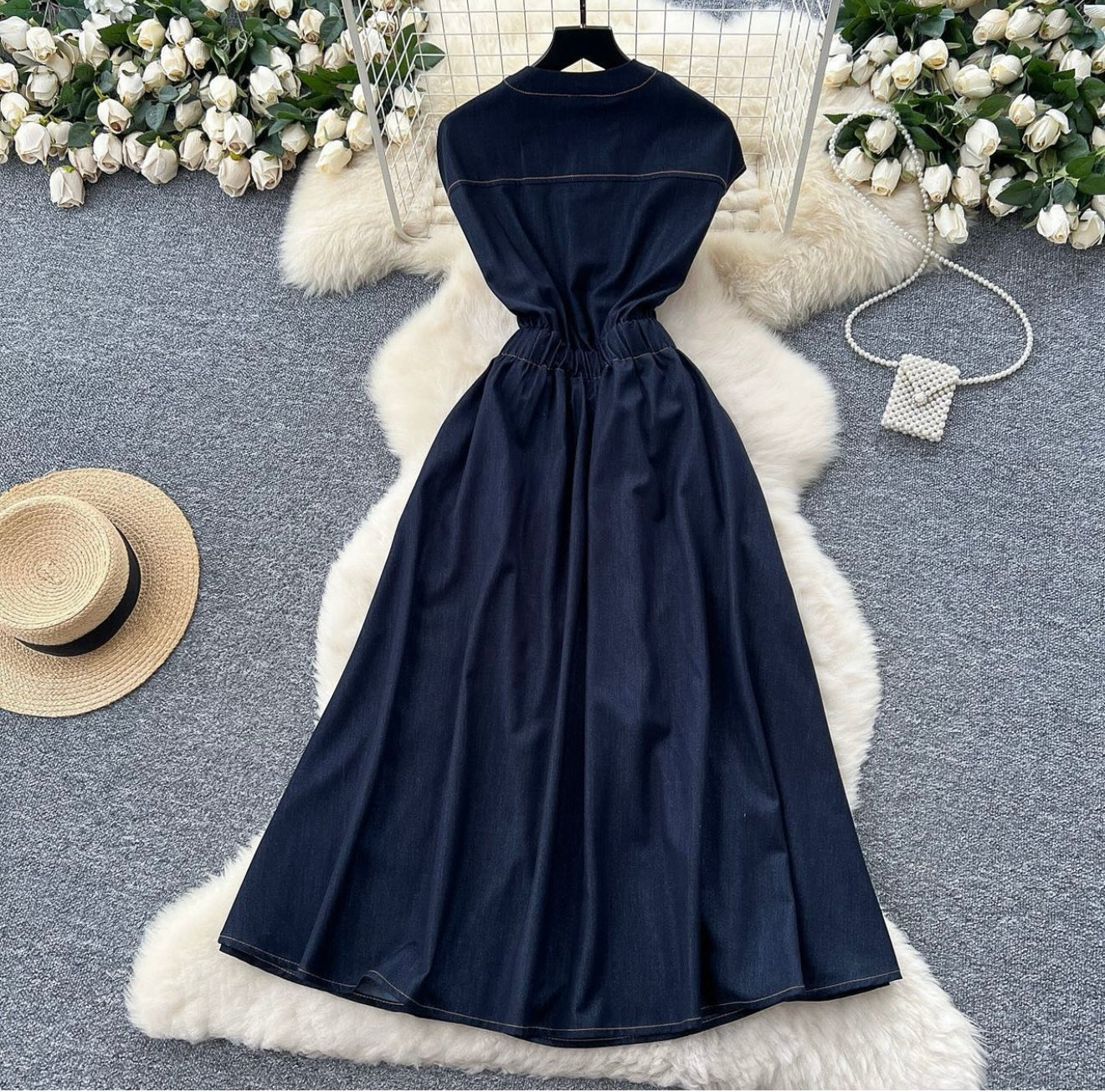 Natie Denim Dress