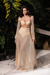 Gorial Statement Beach Dress