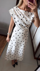 Riveria Polka Dress