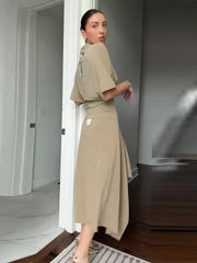 Regalia Skirt Wrap Coord Set