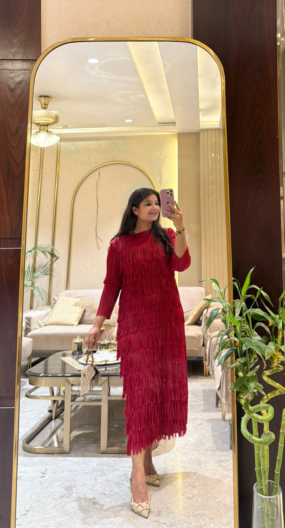 Nayab Pleated Dress