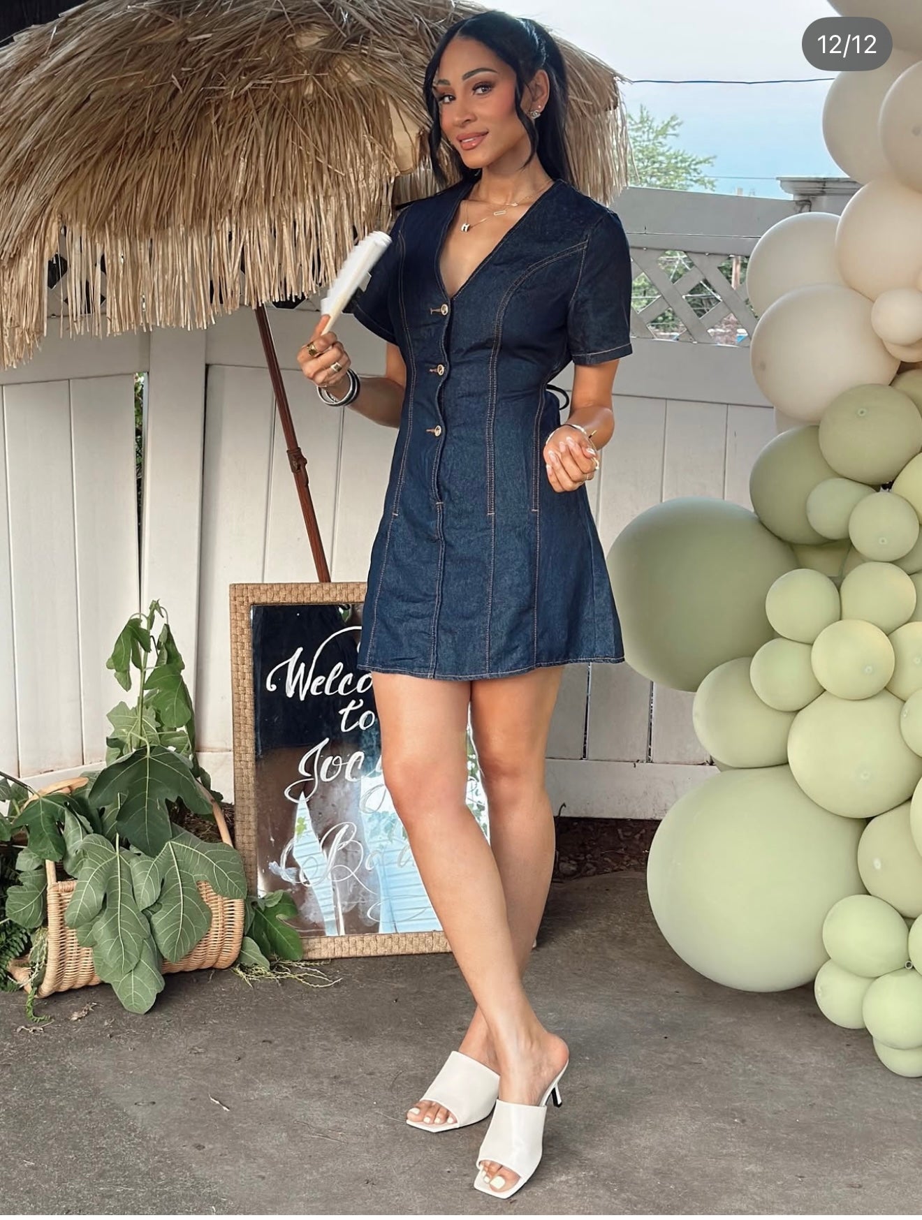 Giyana Denim Dress