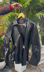 Rida Leather Top