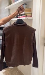 Luxe Beaded Knit V-Neck Vest