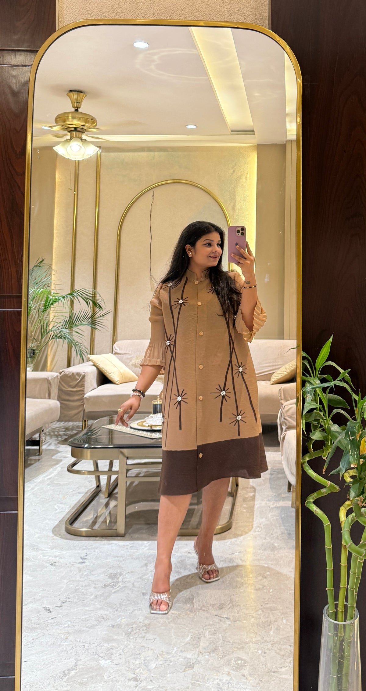 Kaira Pleated Dress