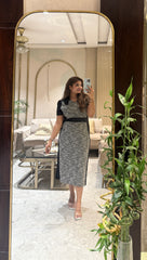 Modern Muse Contrast Dress