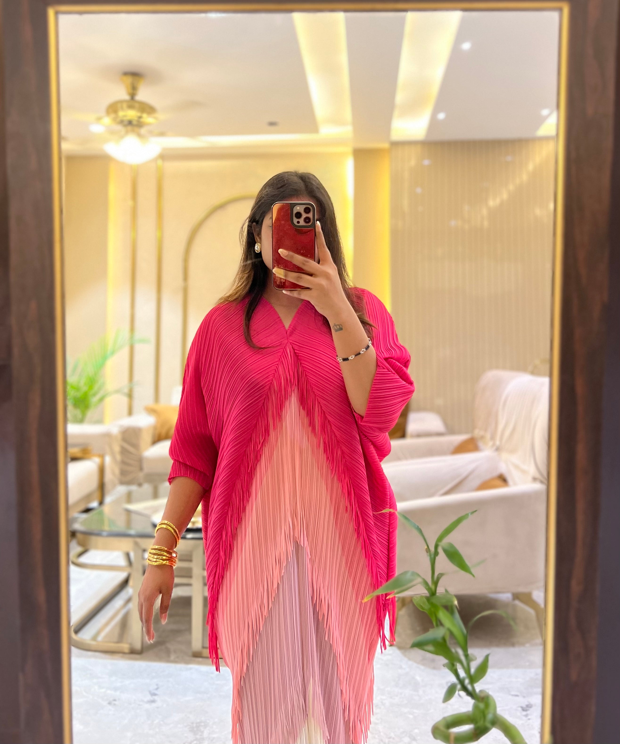 Abigal Dress ( Pink Tone)