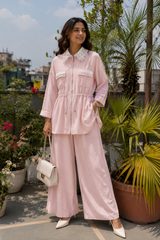 Chia Linen Lace Coord Set