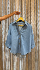 Ega Denim Blouse