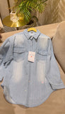 Laura Denim Embellish Shirt