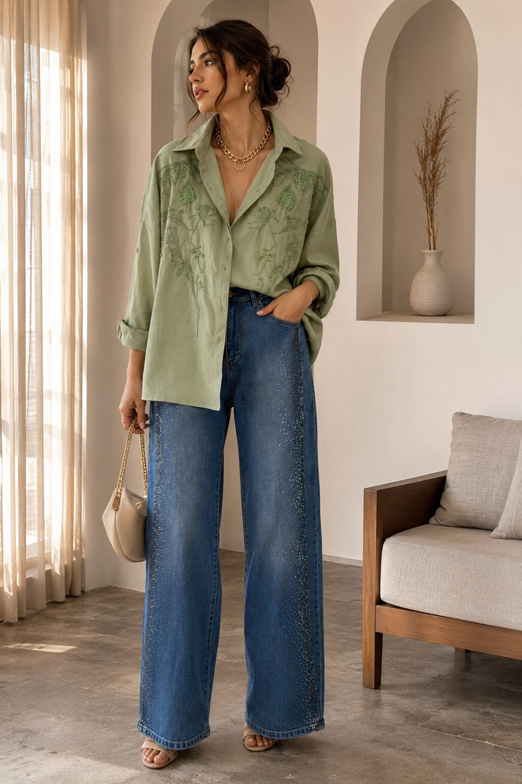 Cobat Embellish Shirt