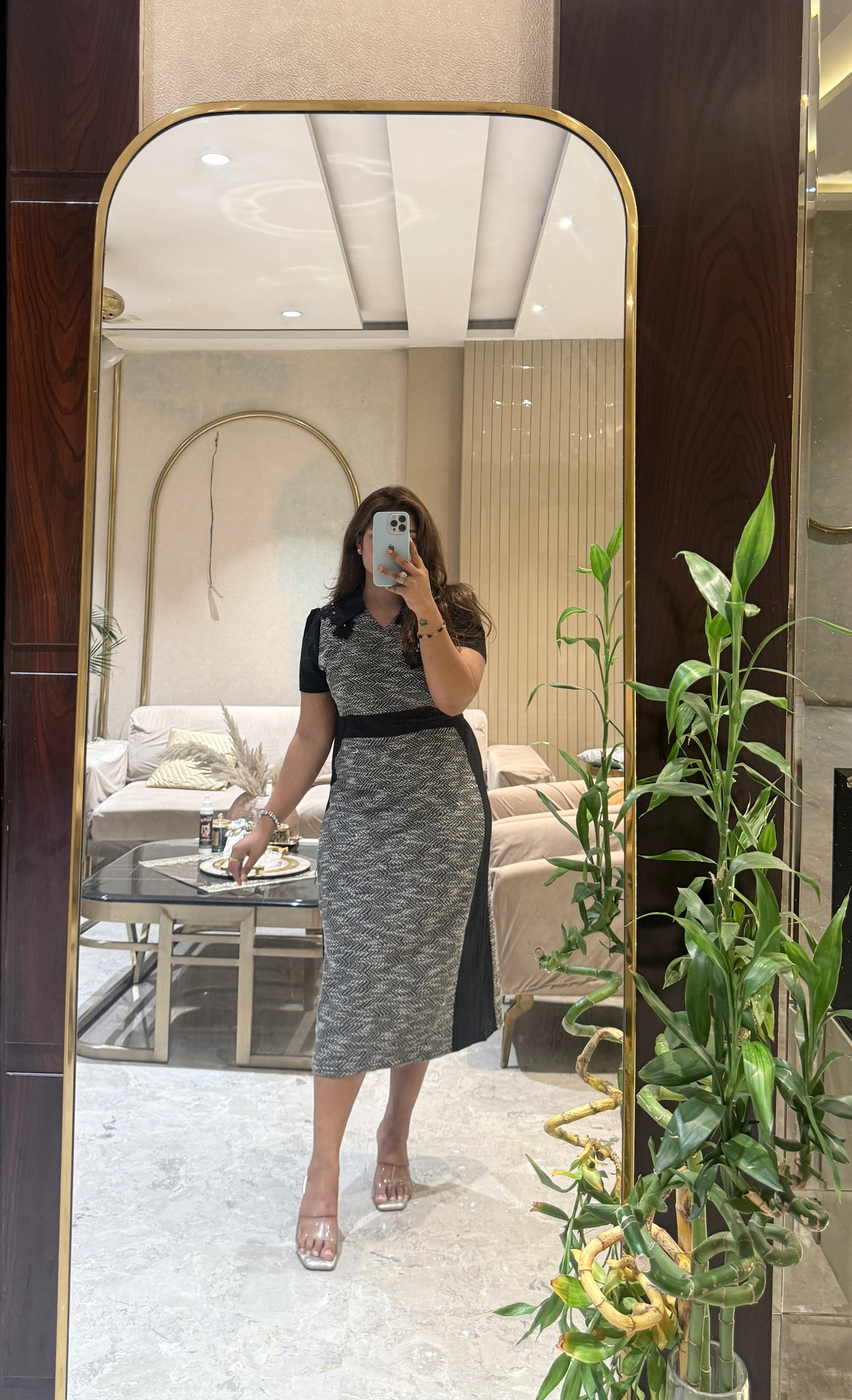 Modern Muse Contrast Dress
