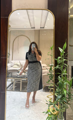 Modern Muse Contrast Dress