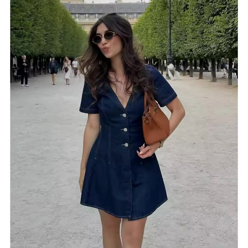 Giyana Denim Dress