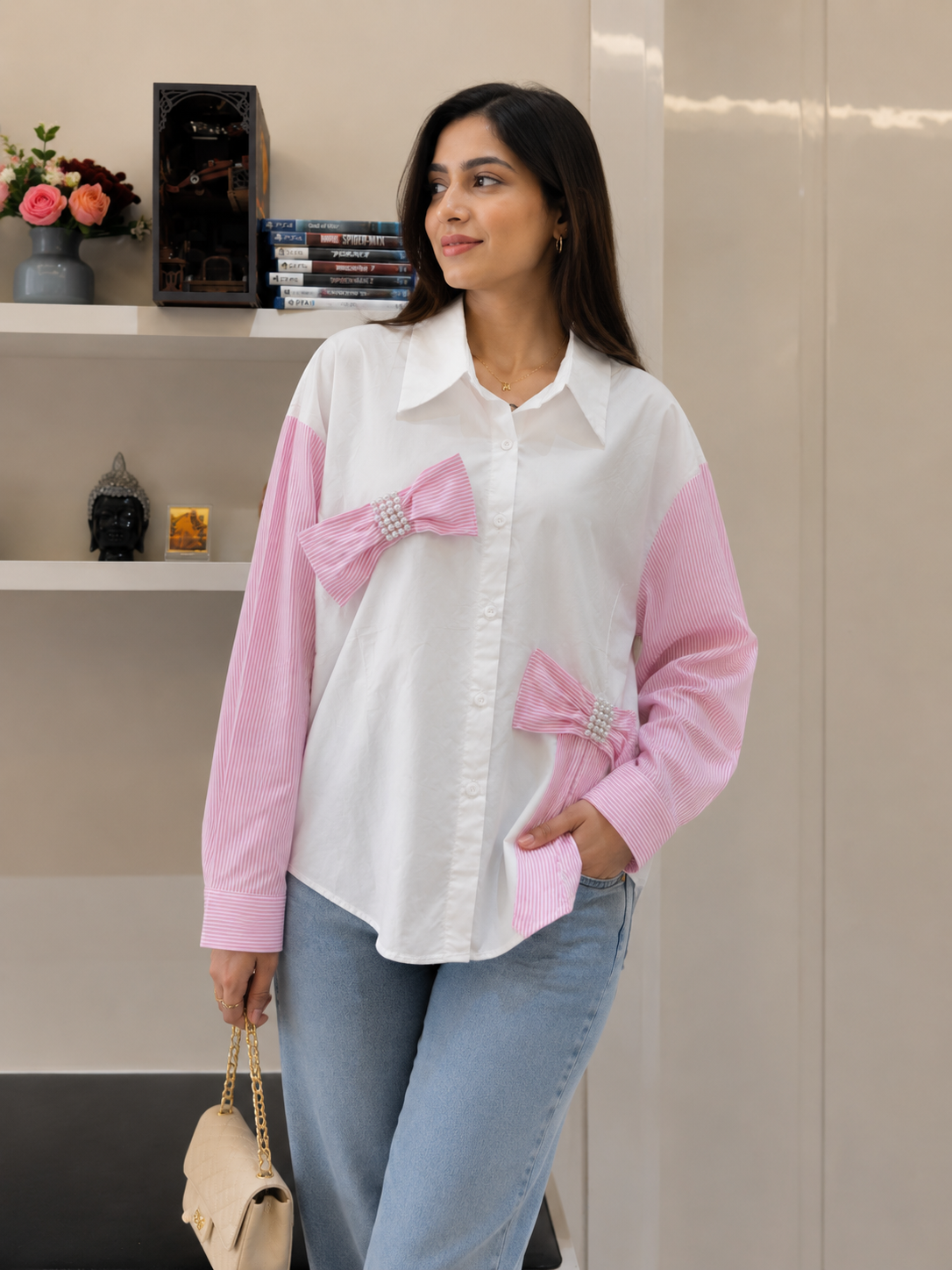 Coquette Pearl Shirt