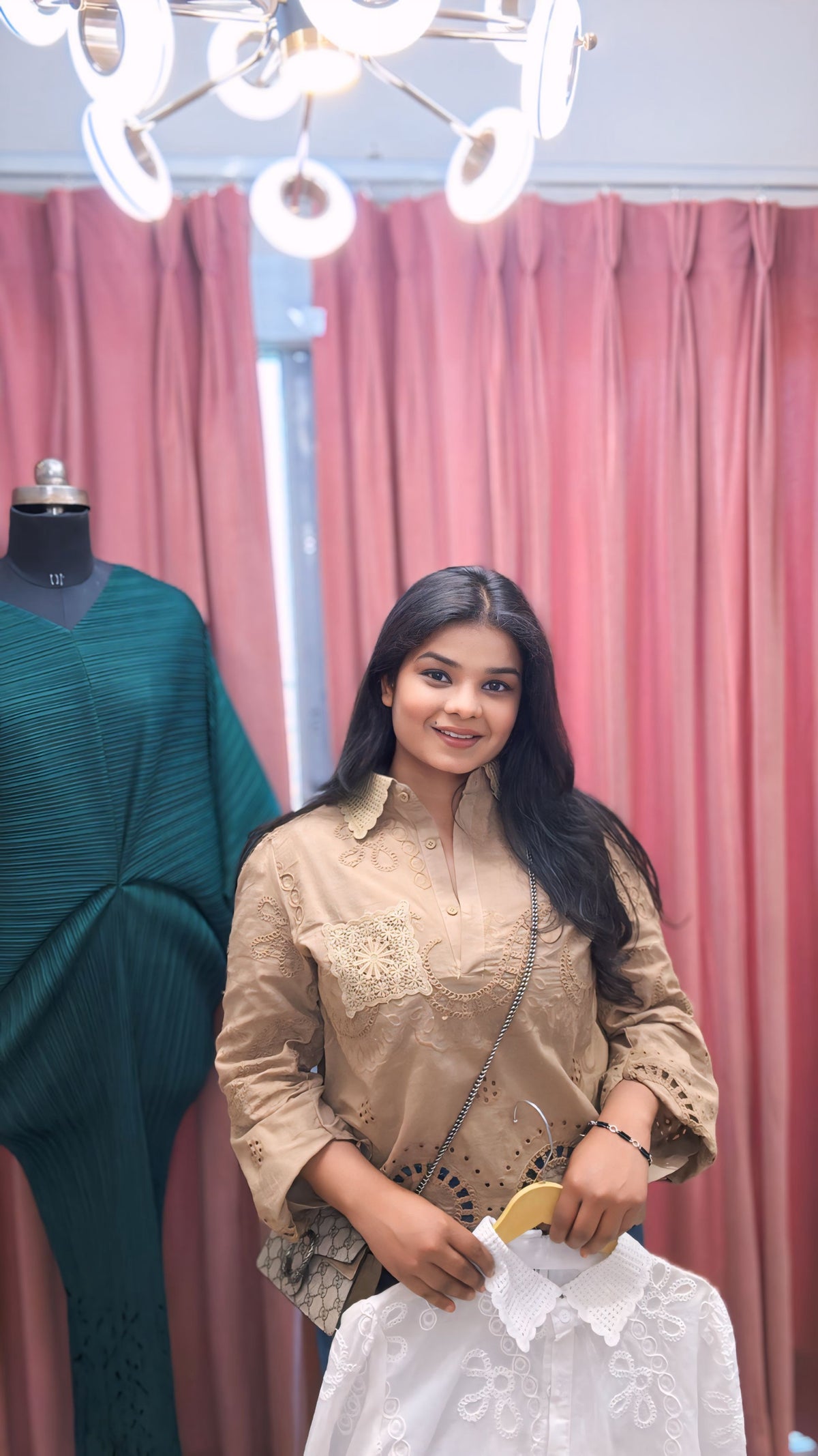 Sima Cutwork Top