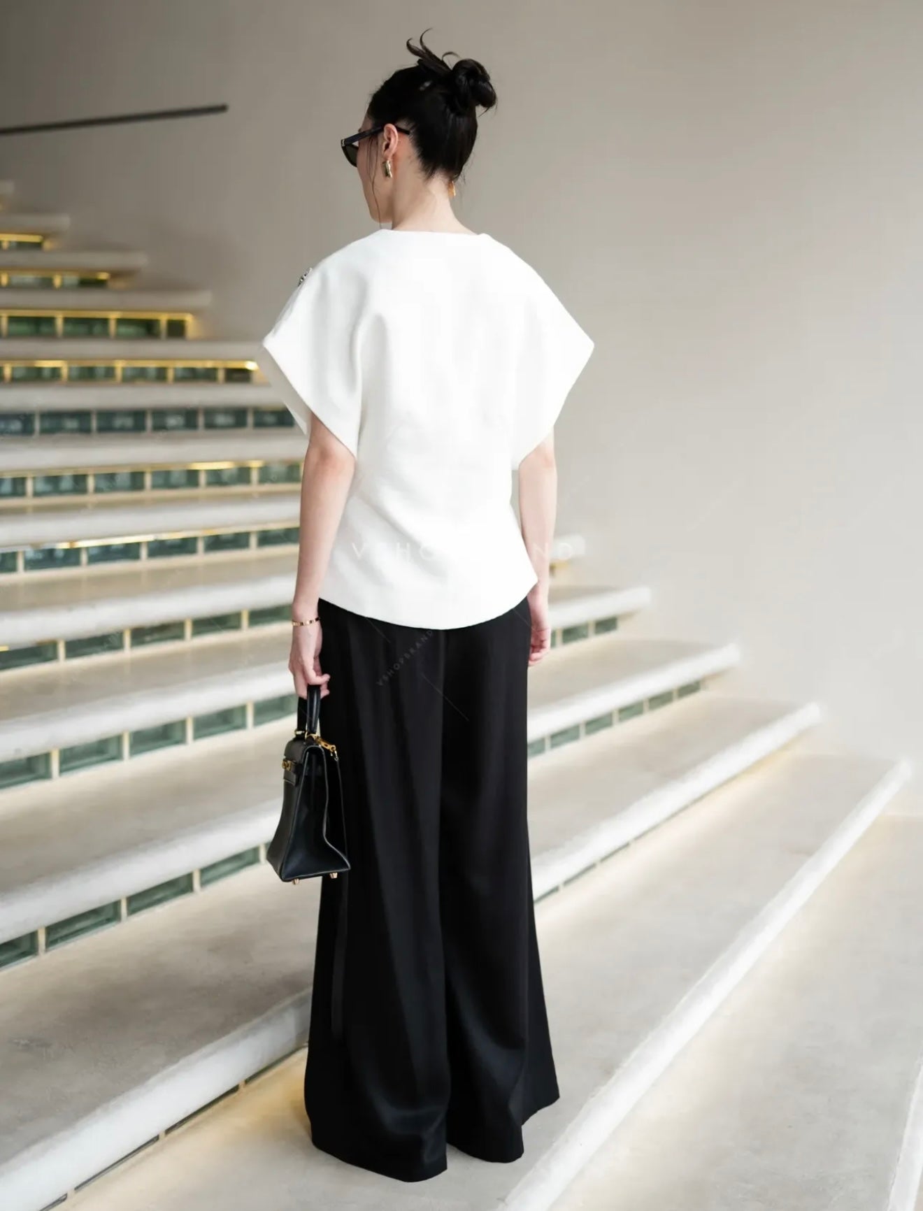 Embellish Wrap Blouse