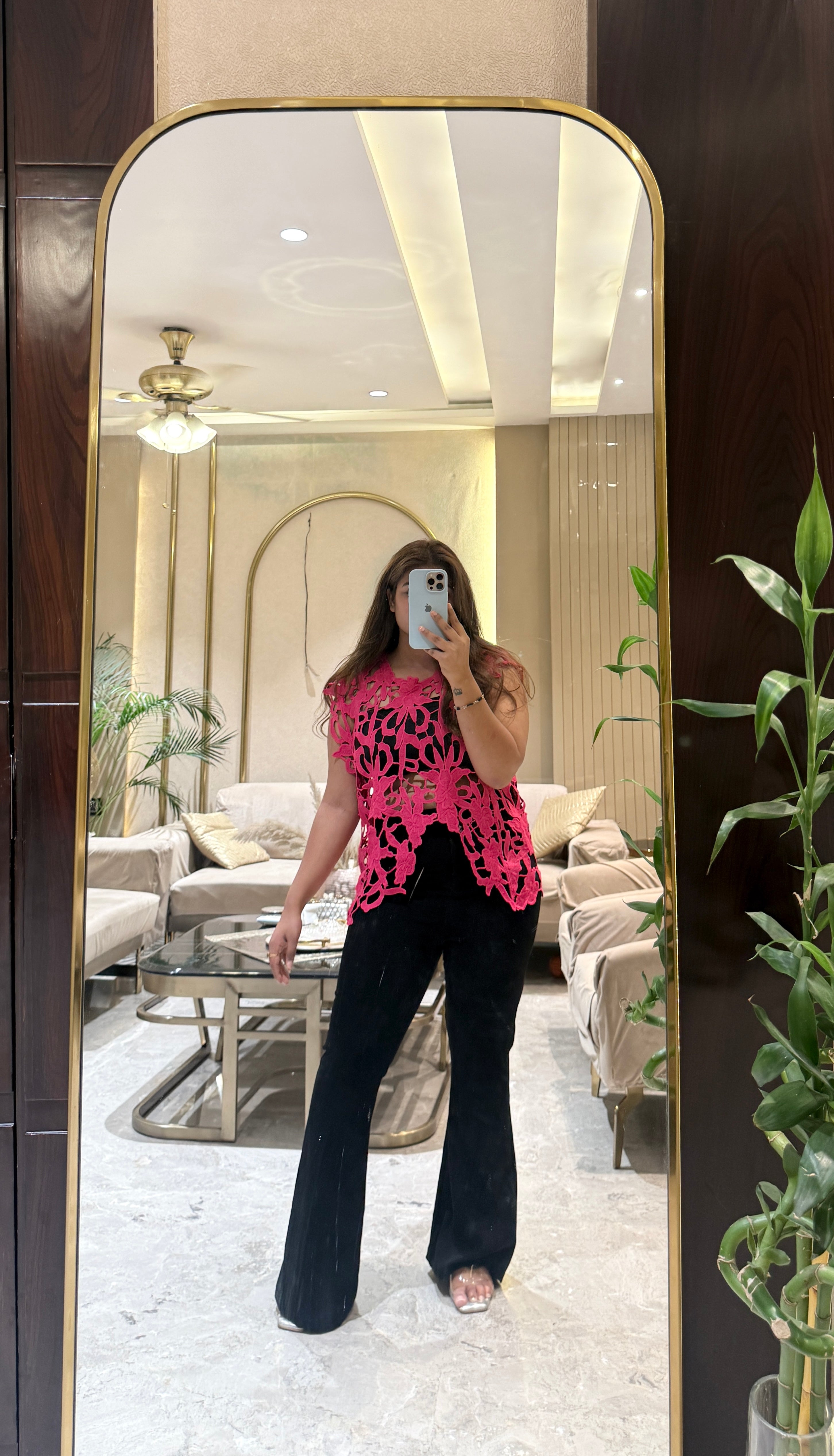 Petal Crochet Top