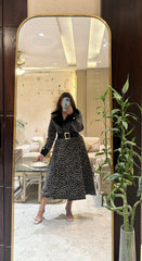 Luxe Leopard Long Coat