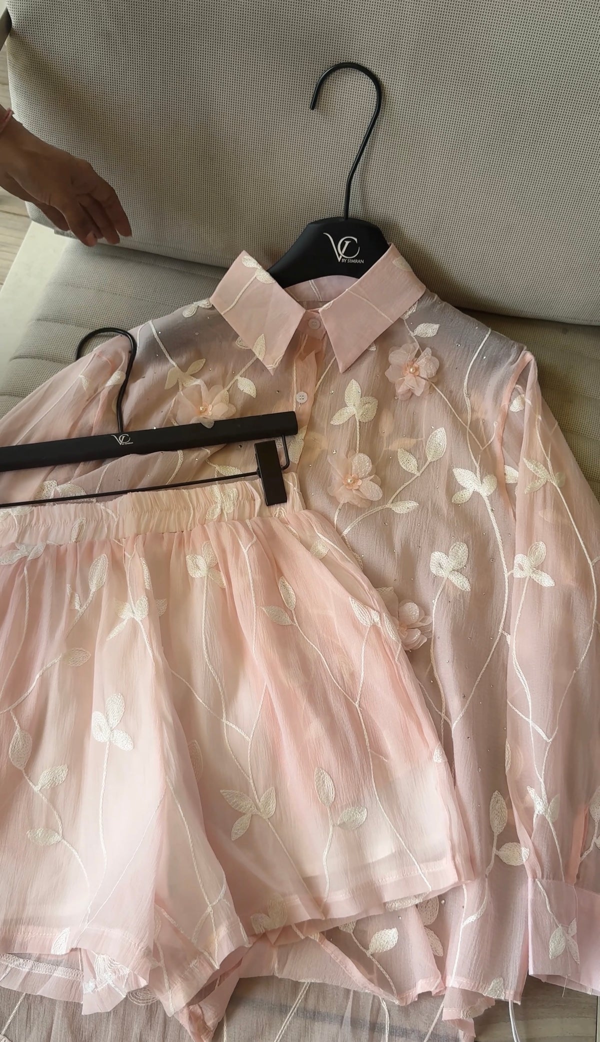 Azaya Applique Coord Set
