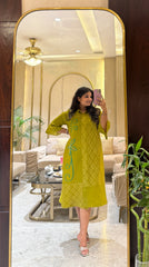 Nai Pleated Dress