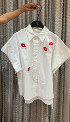Gira Drawstring Embellish Shirt