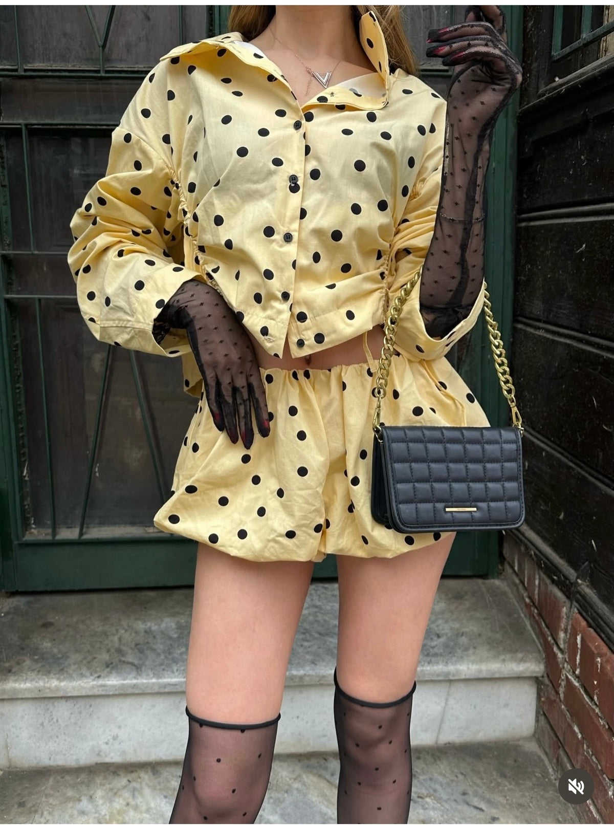 Polka Vevey Coord Set