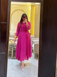 Esra Dress ( Fuscia Pink)