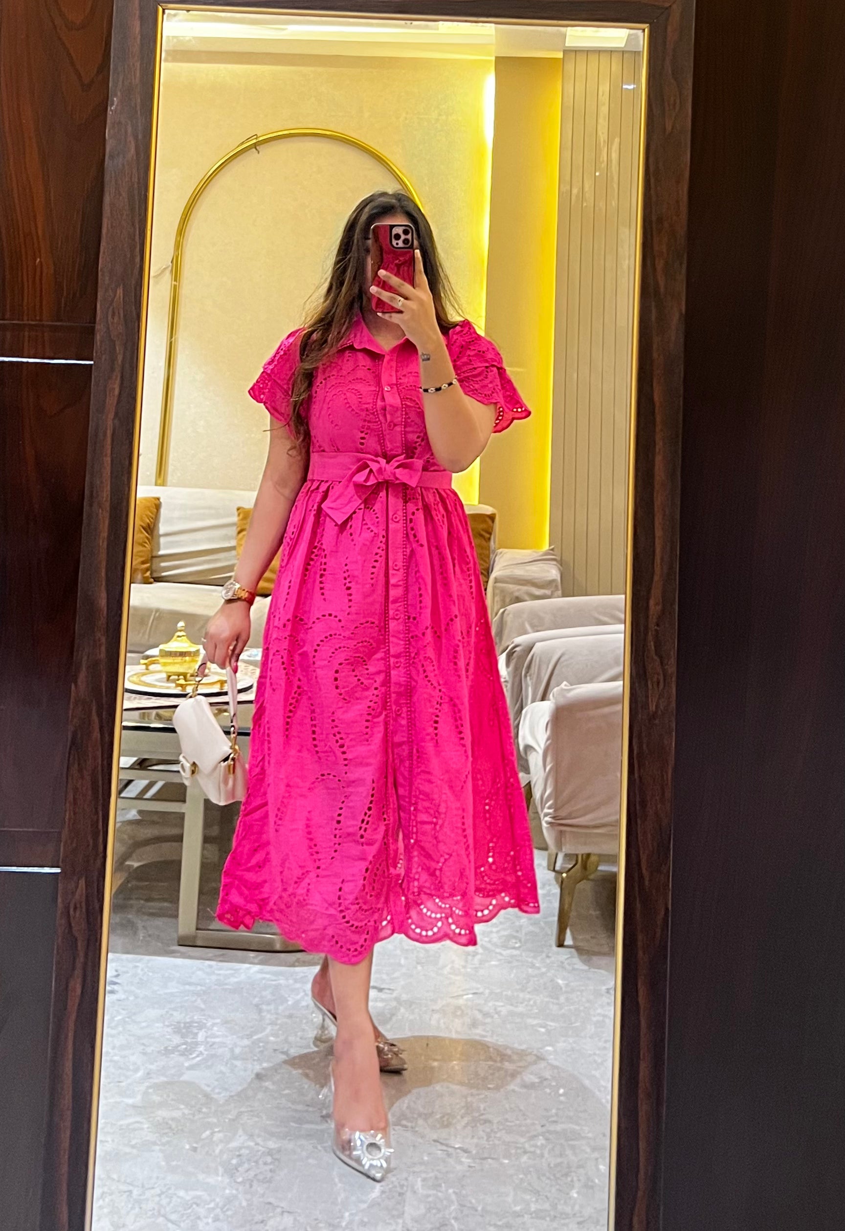 Masha Dress ( Pink )