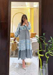 Elaya Printed Dress