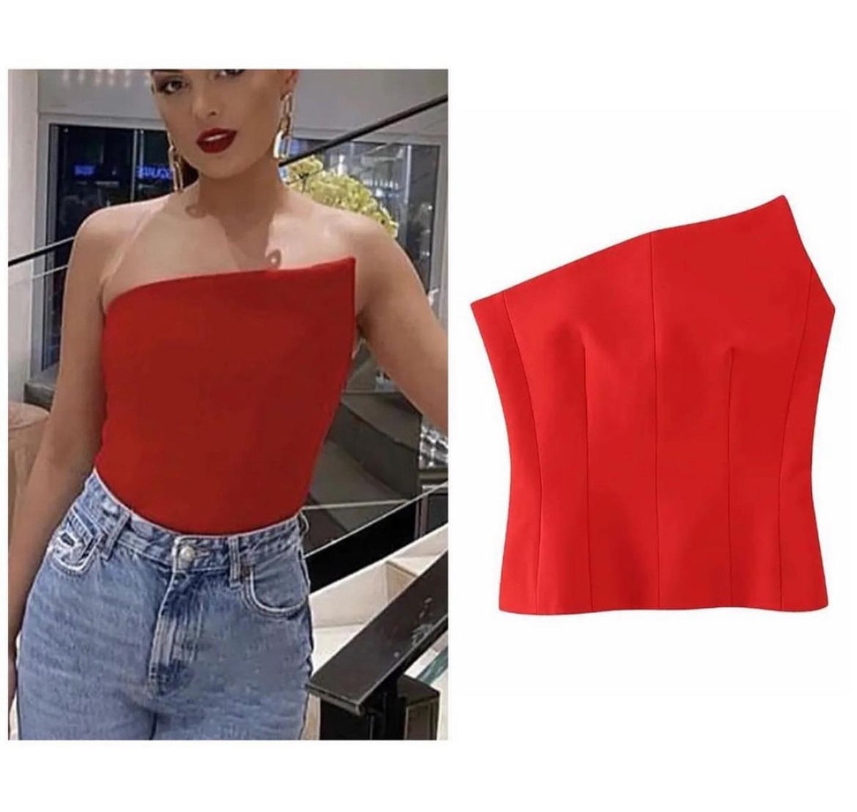 Lubna Tube Top