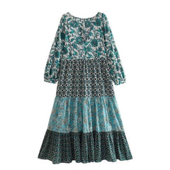 Elaya Printed Dress