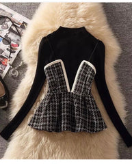 Jessica Plaided Top