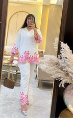 Kaynat Coordinated Set (Pink)