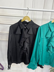 Aziza Satin Top