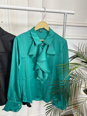 Aziza Satin Top