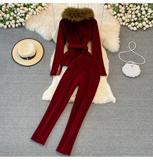 Lucy luxe winter Coord set