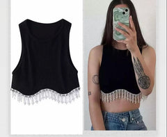 EMILY TASSEL TOP