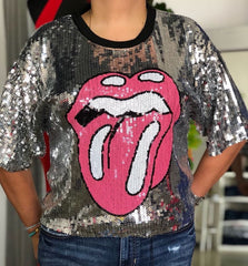 Sequined Tshirt